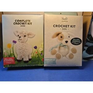 Crochet Kits Lot Of 2  READ DESCRIPTION
